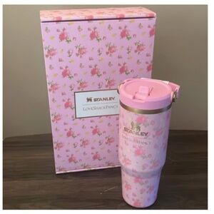 Stanley x LoveShackFancy Iceflow flip straw tumbler 30 oz